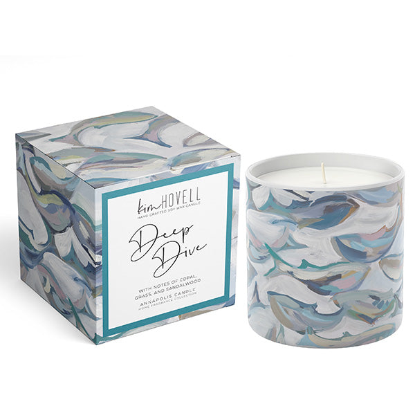 Deep Dive Boxed Candle - Kim Hovell Collection – Annapolis Candle