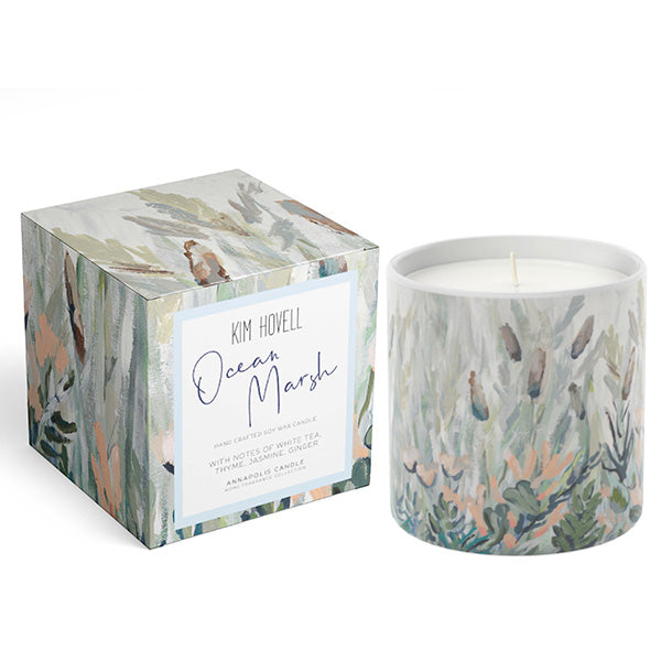 Ocean Marsh Boxed Candle - Kim Hovell Collection