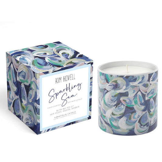 Kim Hovell Collection - Sparkling Sea Boxed 8oz Candle