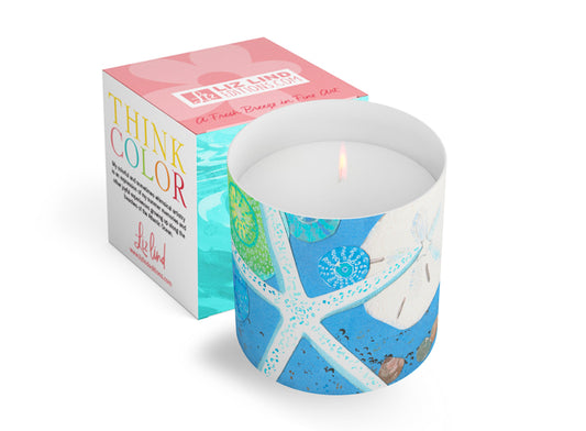 Blue Star (Starfish) 8oz Boxed Candle