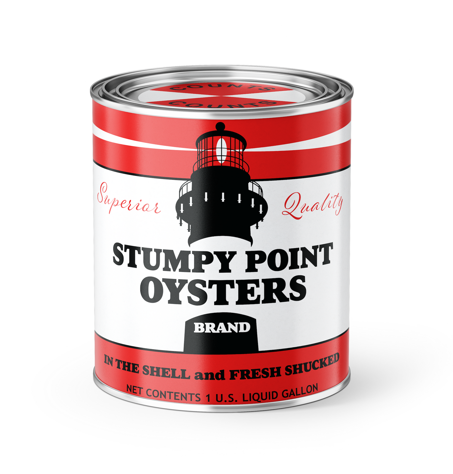 Vintage Stumpy Point Oyster Candle