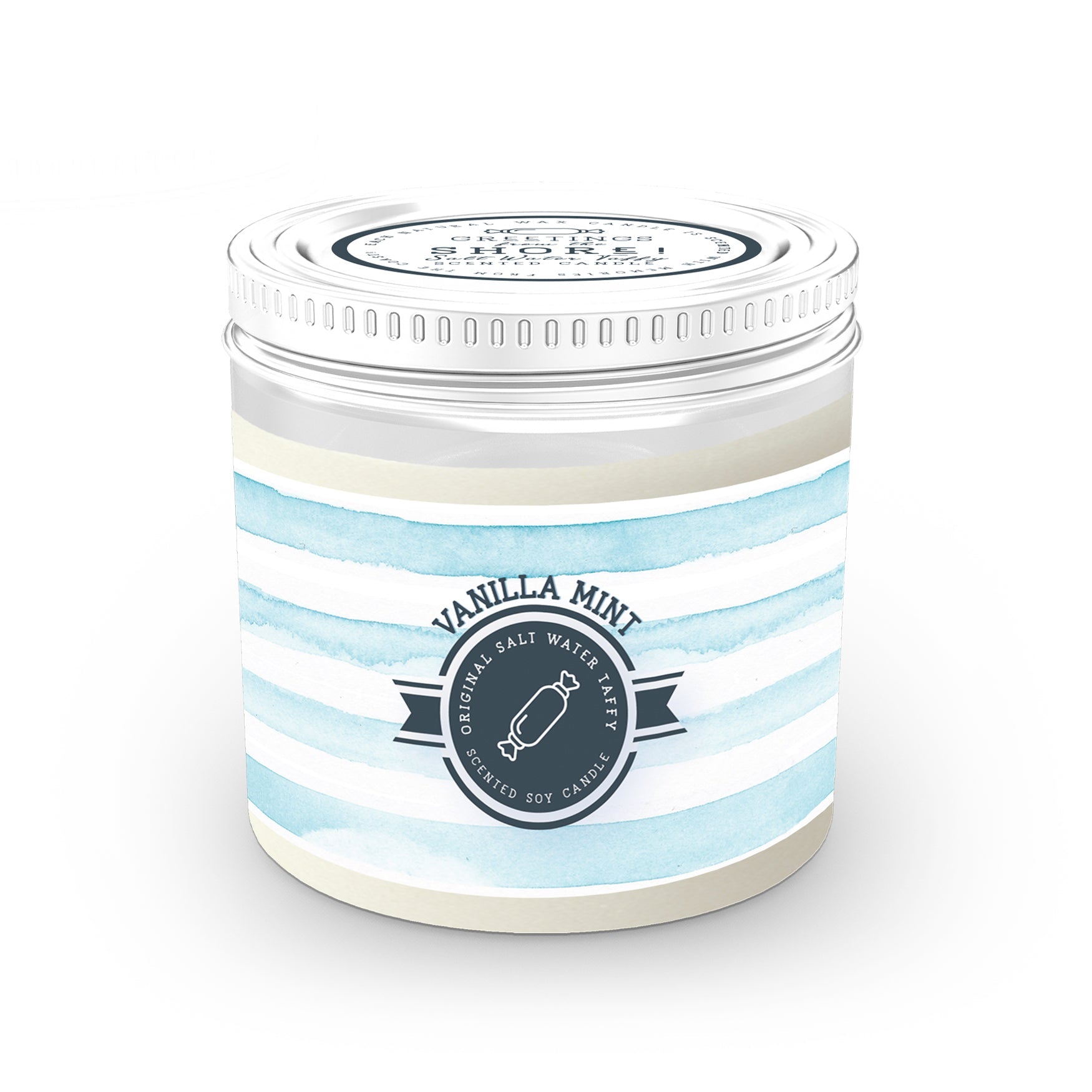 Vanilla Mint 13oz Candle - Salt Water Taffy Collection