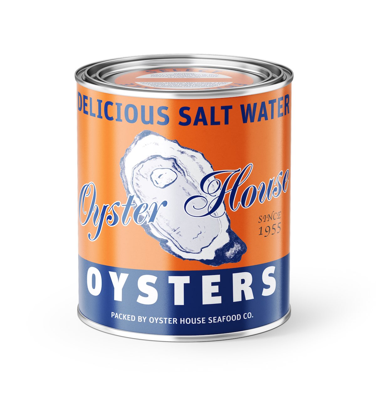 Oyster House Seafood Vintage Style Candle